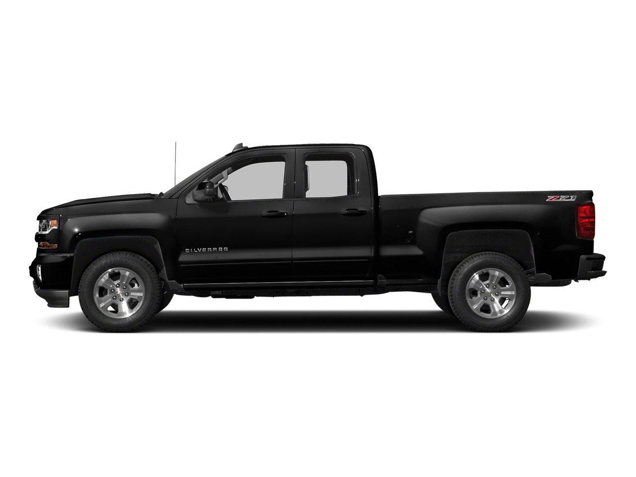 2017 Chevrolet Silverado 1500 — rear three-quarter view