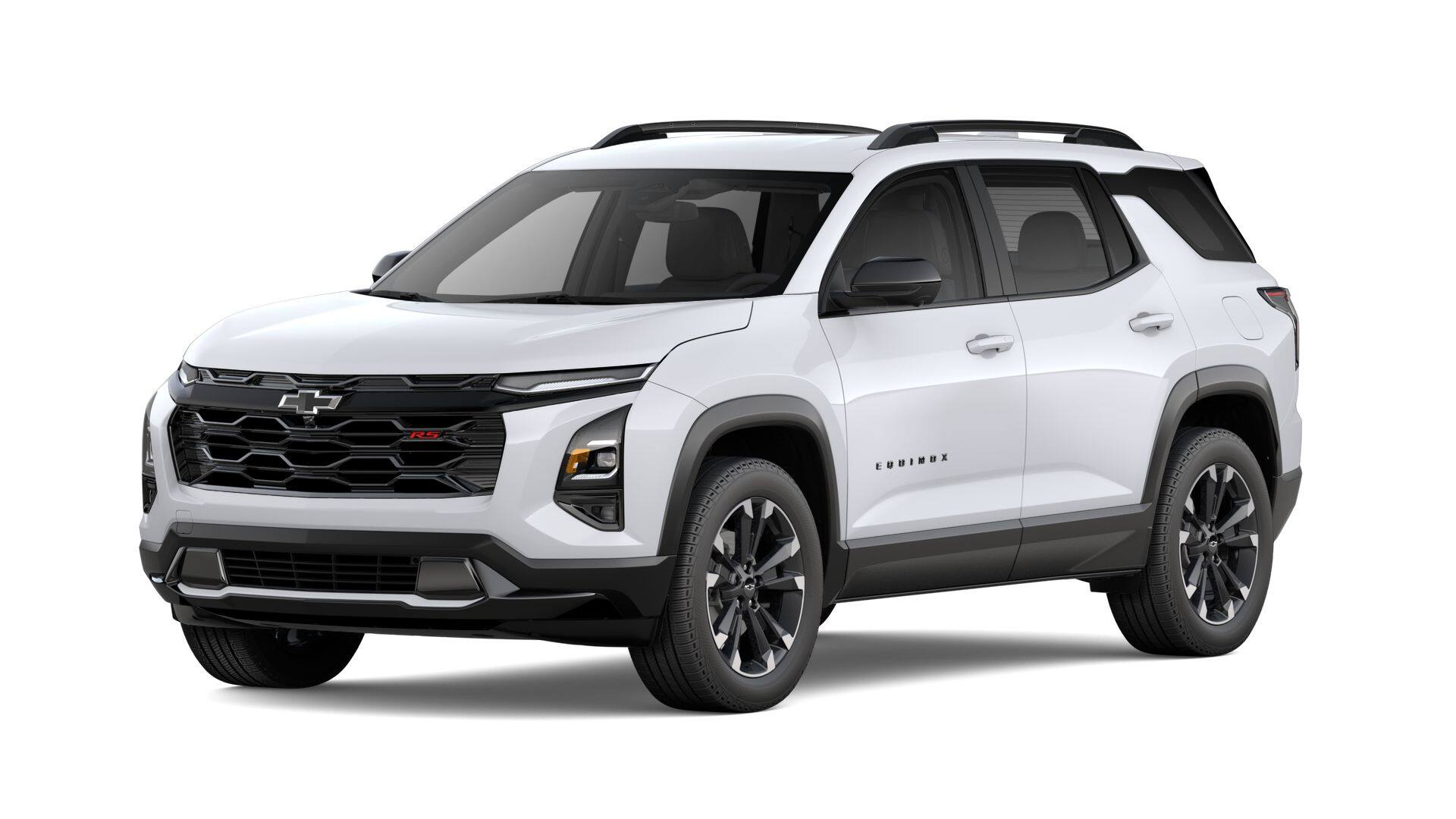 2027 Chevrolet Equinox AWD RS in Polar White Tricoat — front three-quarter view