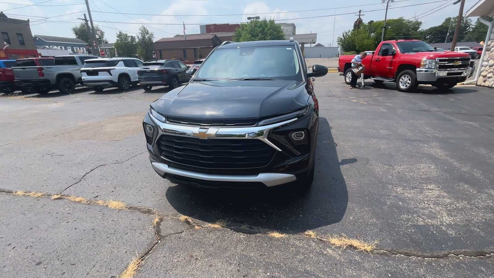 2024 Chevrolet Trailblazer — rear three-quarter view